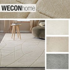 Teppich Kurzflor grau beige