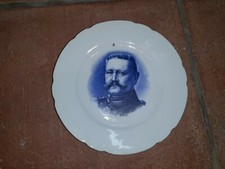 Kaiser Hindenburg Teller 1. WK