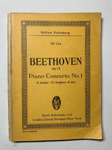 Noten beethoven opus 15 - beethoven.,