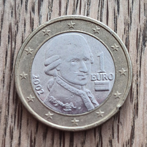 Euro kursmünze 2002 mozart - euro,
