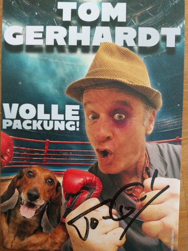 Tom gerhardt autogramm - tom,