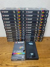 25 Videokassetten - BASF E240 Extra Quality - VHS
