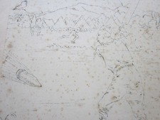 Burenkrieg, ohne Kugelbeilage zur Ladysmith Leier, antiker Kupferstich um 1899