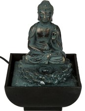 Zimmerbrunnen Tischbrunnen Buddha Feng Shui »Buddha« Springbrunnen Wasserspiel
