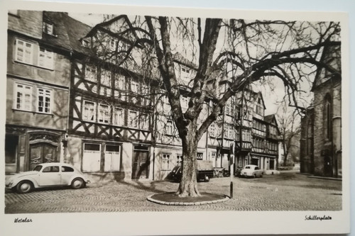Wetzlar lahn schillerplatz - ak,