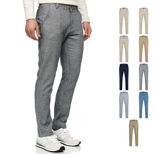 Indicode herren leinenhose - indicode,