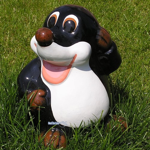 Lustiger maulwurf figur statue - lustiger,