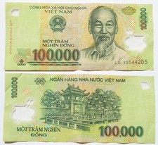 Vietnam 100000 Dong 2010 Polymer / Pick.122g