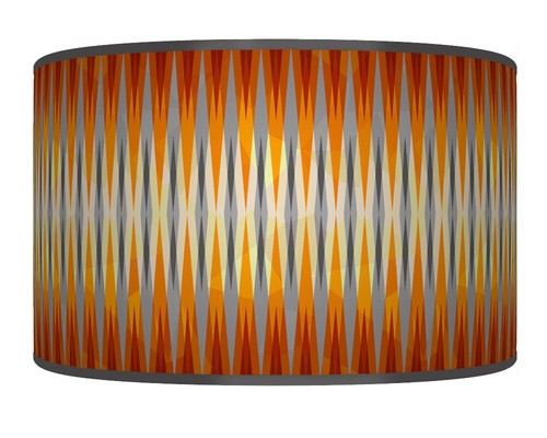 Geometrische spikes orange - geometrische,