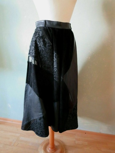 Rock lederrock schwarz - rock,