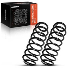 2x Feder Fahrwerksfeder Hinten