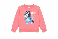 Mädchen Bluey Sweatshirt rosa
