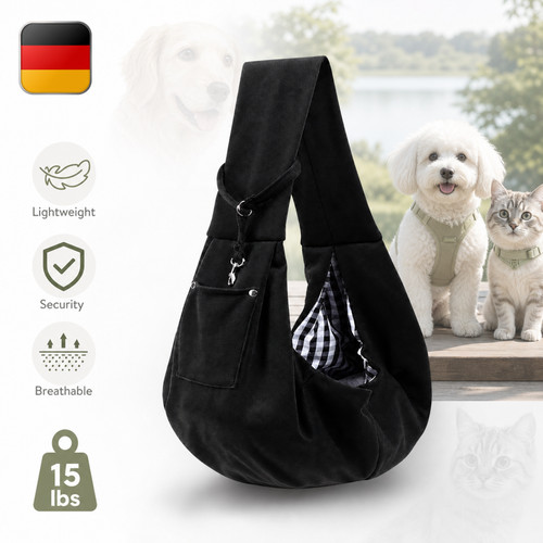 Reversibel hunde tragetasche - reversibel,