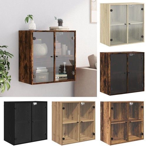 Wandschrank mit glastüren - mit,