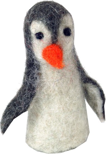 Handgemachte fingerpuppe aus - handgemachte,