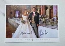 Autogrammkarte von Fürst Alexander zu Schaumburg-Lippe und Mahkameh Navabi