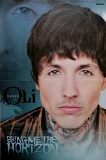 BRAVO?A3* Poster von OLI SYKES' BRING ME THE HORIZON/JUSTIN BIEBER & MALLY ??