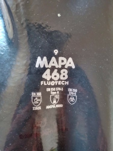Handschuhe mapa fluotech 468 - fluotech, t