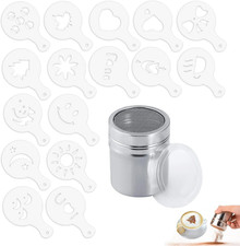 Kakaostreuer aus Edelstahl mit