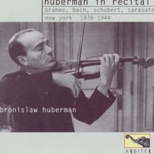 Huberman in Recital von