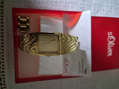 Oliver damenuhr gold - s.oliver,