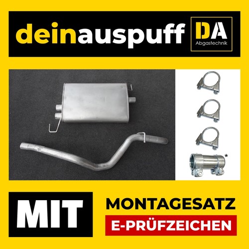 Auspuffanlage für mercedes - auspuffanlage,
