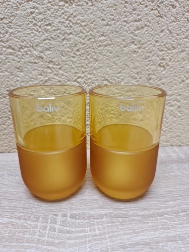 Baliv glas zahnputzbecher - zahnputzbecher, gelb