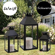 XXL 3tlg Gartenlaternen Set