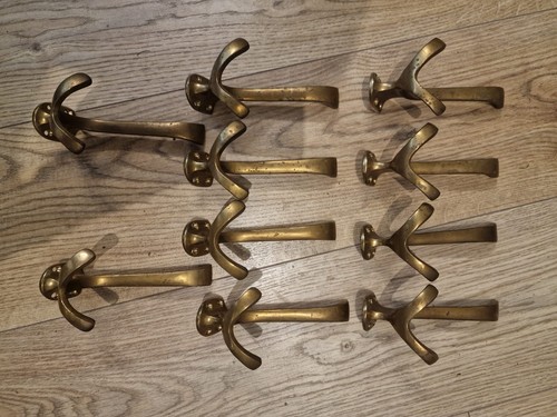 Garderobenhaken massiv messing - garderobenhaken,