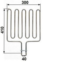 Heizstab für Zsk 720 Harvia