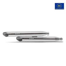 Leovince K02 Auspuff verchromt zugelassen Suzuki VS1400GL Intruder 1987-2000