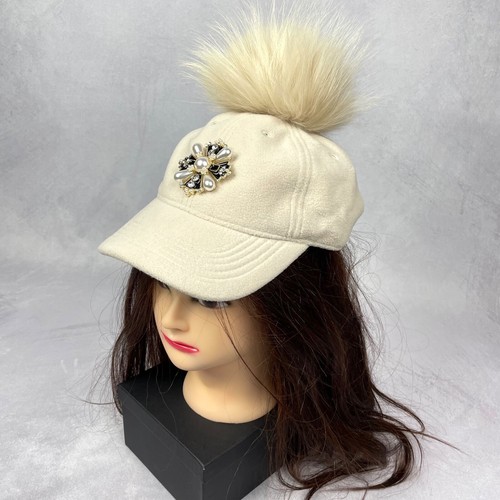 Cap mütze beige fliece - mütze,