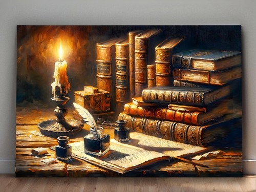 Stillleben antike bücher - stillleben,
