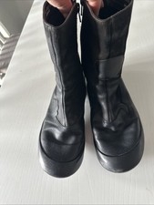 Camper Twins Boots Damen Stiefelette Stiefel Gr. 40 schwarz Sprachblasen