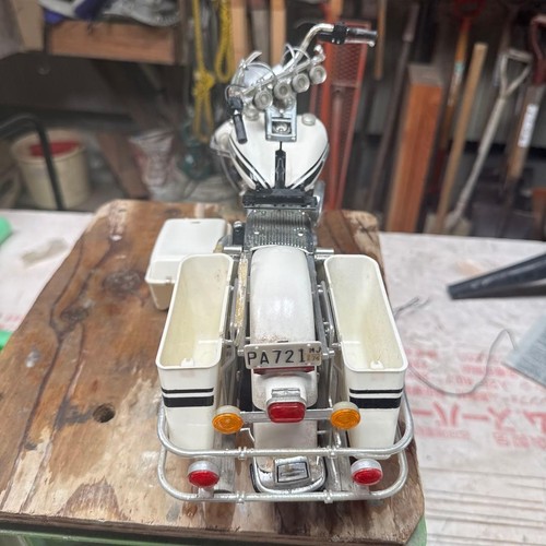 Harley polizei modellbausatz - polizei,