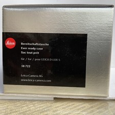 #T0196- New Original Leica, Case,Tasche Braun für Leica D-Lux 5#18722