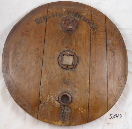 Holzdeckel fassdeckel deko - fassdeckel,
