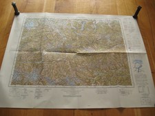 alte Landkarte von 1945 N 48