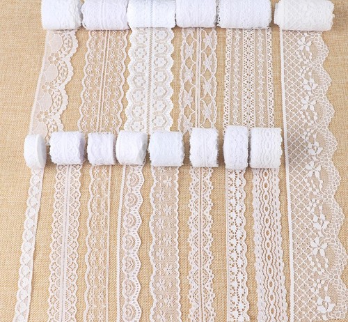 Spitzenband vintage set 42m - set,
