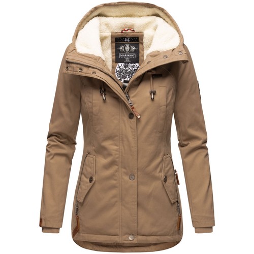 Damen winter jacke - winter, teddyfell