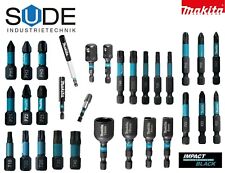 Makita Impact Black 1/4" Bits Torx PZ PH Bit-Halter Adapter Stecknüsse Bits lang