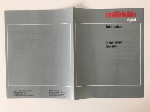 Märklin 6015 6020 6035