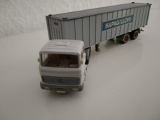 Wiking - Mercedes- Benz 1620  Hapag Lloyd Container Sattelzug in EVP