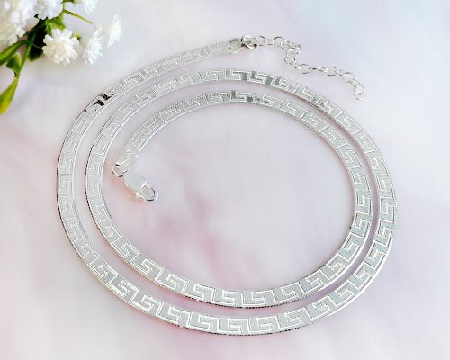 Kette schlangenkette silber - kette,