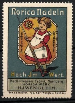 Reklamemarke nürnberg - reklamemarke,