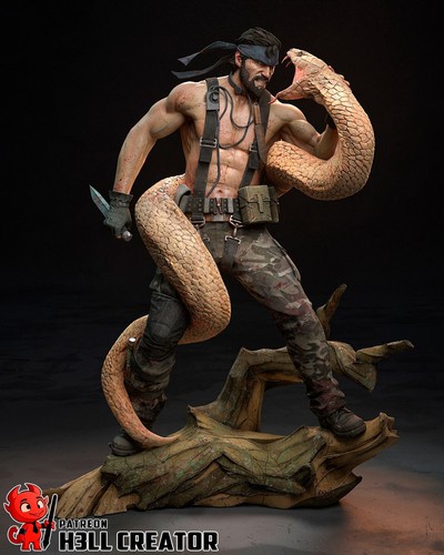 Big boss naked snake metal - big,