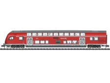 Trix 18057 Hobby-Doppelstock-Steuerwagen DBpbzfa 765.5, Minitrix Spur N