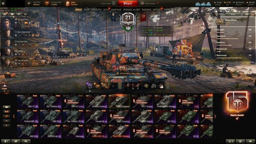 Wot account 171 - eu, premium