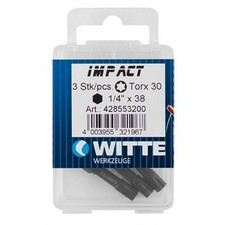 Satz von Spitzen WITTE TX Torx
