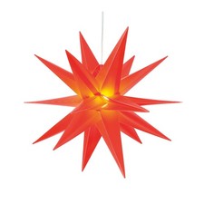 Weihnachtsstern LED Leuchtstern 3D Stern für Innen Außen 40cm mit Kabel